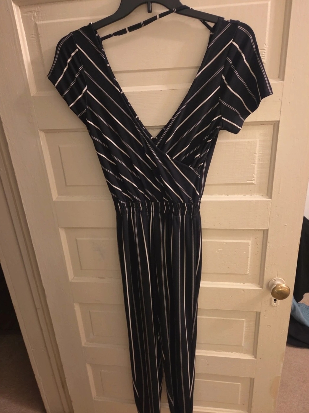 Express Black and White Striped Girls' Jumpsuit/Skirt-Style Bottom